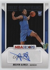 2024-25 Panini NBA Hoops Great SIGnificance Melvin Ajinca #GS-MAM Auto 2t7