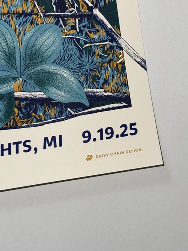 Goose The Band Konzert Poster Sterling Heights MI Lottery Amp 2025 #’d Sold Out! - Bild 3 von 13