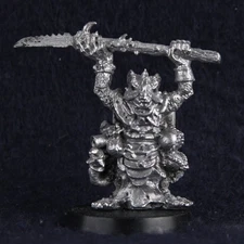 Skaven Malis Manwrack Verminlord w/ Halberd Chaos Ratmen 80s Metal Citadel L337