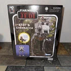 Hasbro Kenner Star Wars TVC AT-ST and Chewbacca 12 Inch Set - F8056