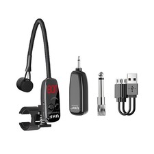 audio de micro d'instruments sans fil Émetteur et récepteur professionnel 400
