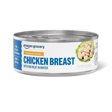 Amazon Grocery Premium Chunk Chicken Breast 5oz Can Ready to Eat Protein