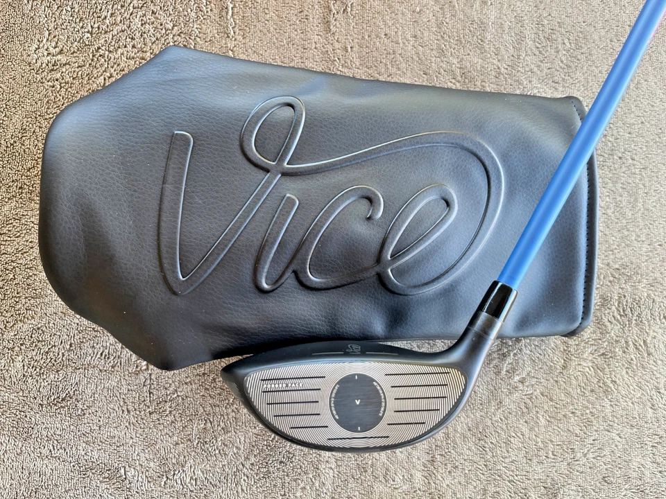 Madera de calle Vice Golf VGF01 3 con eje azul océano Sr Flex Whiz 55+ Aldia Foto 2 de 4