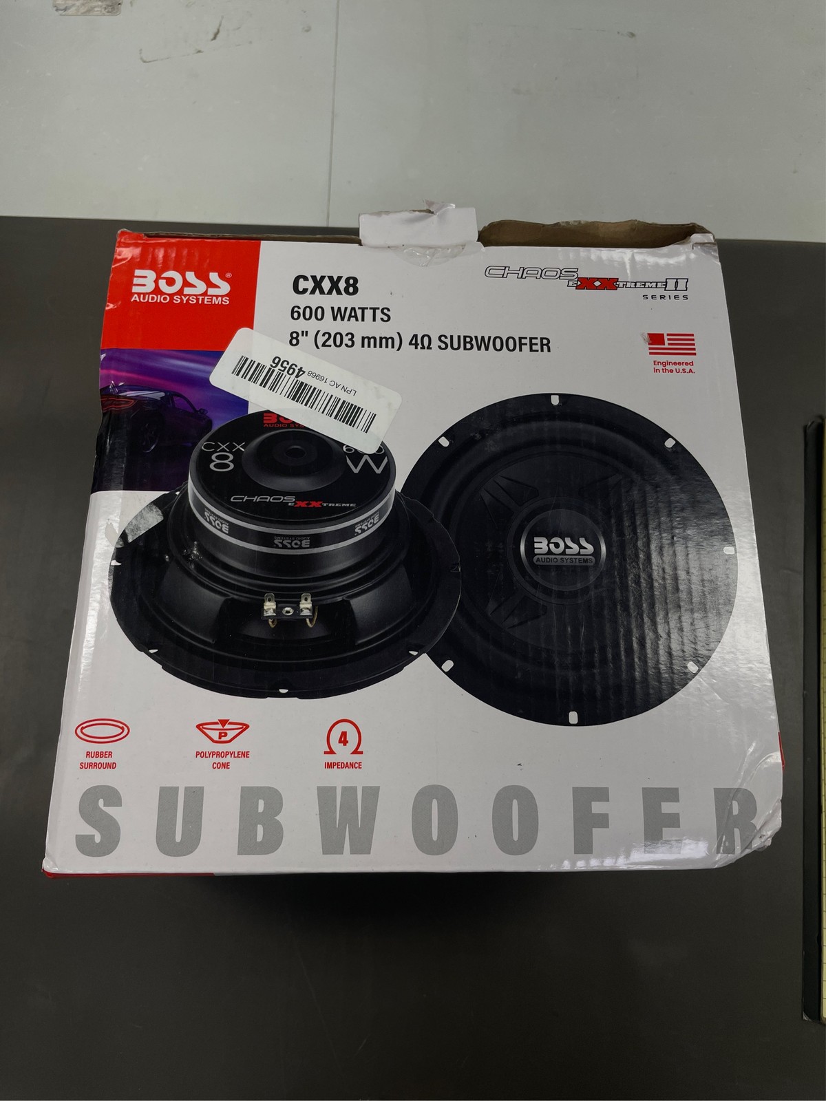Boss Audio Systems CXX8 Chaos Exxtreme 8 Inch 600-Watt 4 Ohm