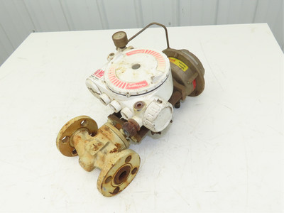 Flowserve Kammer 0350P2 1'' Diaphragm Control Valve with Logix 3200IQ Positioner