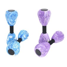 2 Pieces Aquatic Dumbbell EVA Water Buoyant Dumbbells Pool Dumbbell Fitness