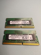 Set of 2 x MICRON 8GB PC4-3200AA Laptop Ram MTA4ATF1G64HZ - 3G2E2