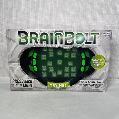 Educational Insights BrainBolt Handheld Memory Game EI-8435 Light-Up Electronic
