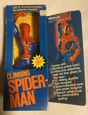 Vintage Remco Amazing Climbing Spider-Man Figure 1980 New Open Box Marvel
