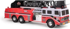 Titan Firetruck - 29" Realistic Toy Firetruck W/Lights Sound & Working Ladder...