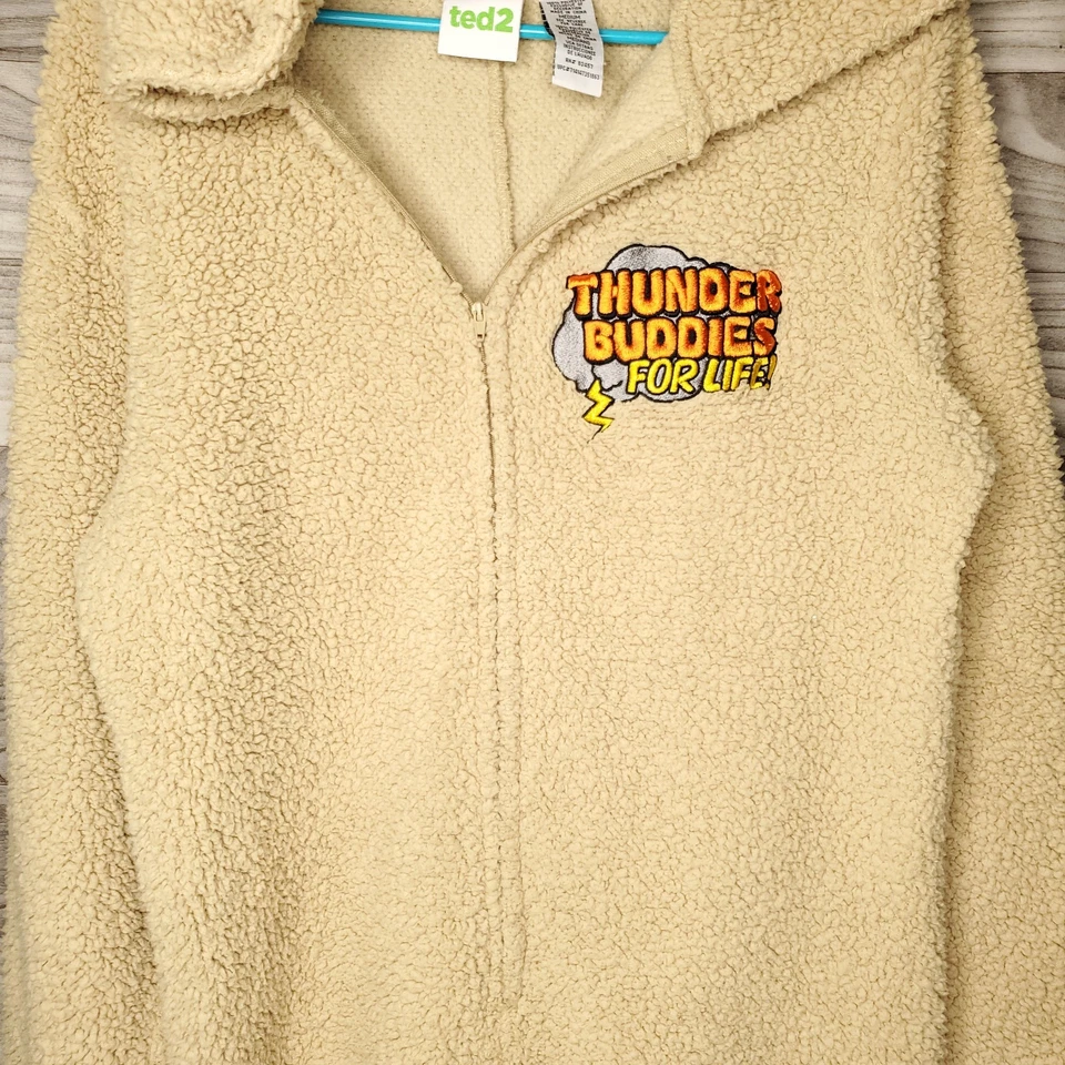 Ted 2 "Thunder Buddies For Life" Bronceado Capucha Una Pieza Pijama Disfraz Talla M Adulto Foto 3 de 4