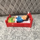 Hasbro Don't Wake Daddy Board Game Replacement Part Red Bed w/ Daddy Figure — photo 3