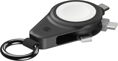 Scosche Fast Charging USB-C Powered Plug-in Travel Charger for Apple Watch, Mini