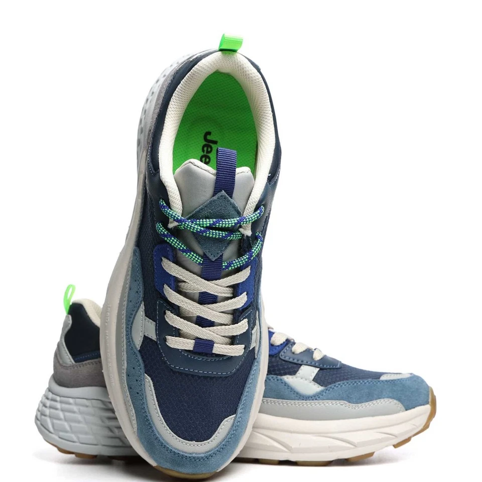 JEEP JM51091A-016 GROOVE MESH Sneakers Uomo PE25 Foto 2 de 4