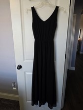 SMYM Show Me Your Mumu Kendall Maxi Dress Black size Small