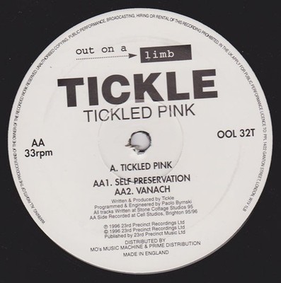 Tickle - Tickled Pink - UK 12'' Vinyl - 1996 - Out On A Limb