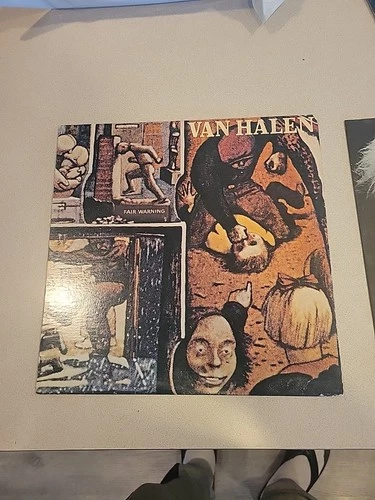 Van Halen Fair Warning 1st Press Vinyl Lp