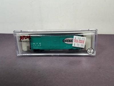 Atlas N Scale Train 38810 Double Door Box Car NEW YORK CENTRAL NYC 77140