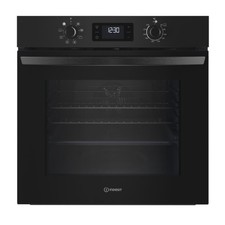 Indesit IO253BUK Turn&Go Electric Fan Single Oven - Black   IO253BUK