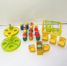 Vintage Fisher Price Little People School House Accessories Playground Figures