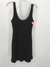 Pre-Owned Lulus Black Size Medium Bodycon Short Sleeveless Dress