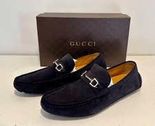 Gucci Men's Suede Loafers -- Size 11