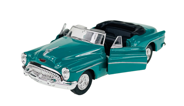 Welly 1953 Buick Skylark Grun Ochne Dach 1:34 Die Cast Metal Neu Im Kasten-image