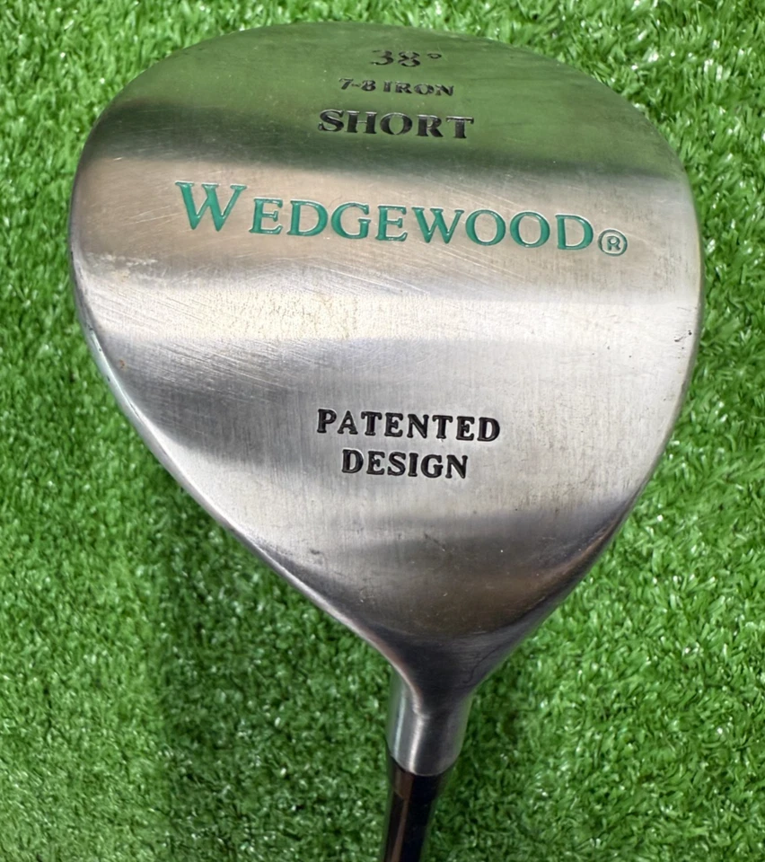 完好 Wedgewood 7-8 铁杆短 38* 混合 / 女士石墨 / 全新握把 / sa2966 — 第 2/4 张图片