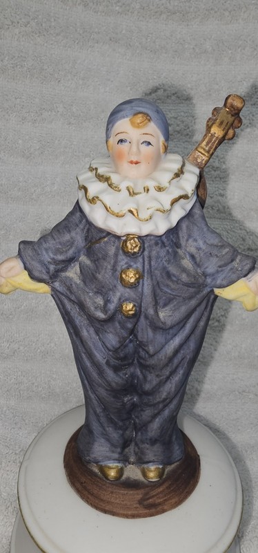 Towle porcelain Collectible Clown Musical Vintage 