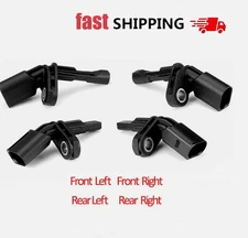 4X ABS Wheel Speed Sensor Fits VOLKSWAGEN JETTA 2005-2018 PASSAT 2006-2019