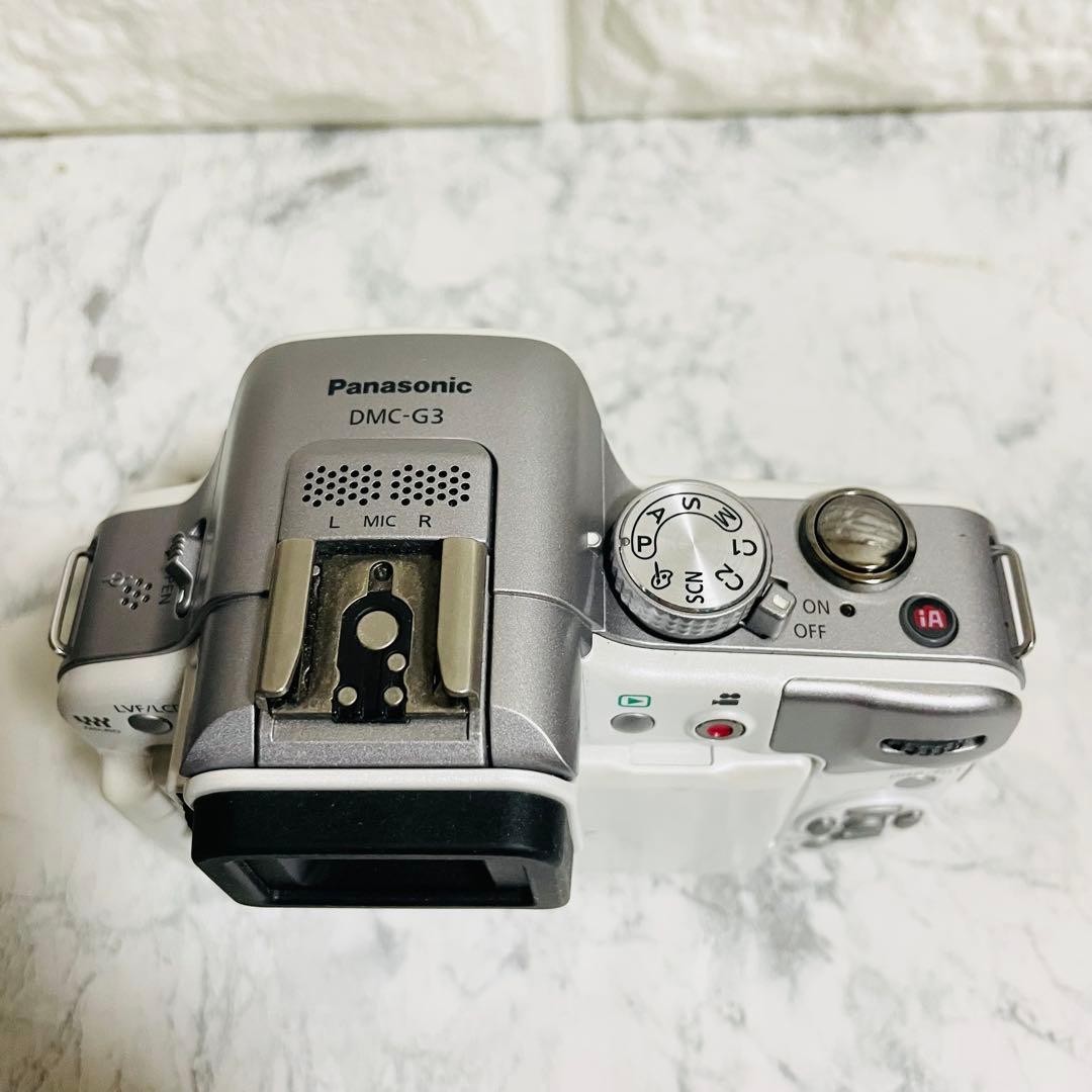 Panasonic LUMIX DMC G3 W White Mirrorless Camera 16 MP Micro Four
