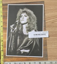 Stevie Nicks Satin Top On Stage Performance Scene 1983 Book Photograph