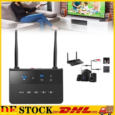 2-in-1 Audioadapter. Bluetooth 5.2 Aptx Empfänger Sender Transmitter DE