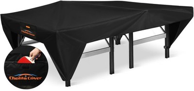 Ping Pong Table Cover, Outdoor/Indoor Premium Durability Oxford Fabric Ping P...