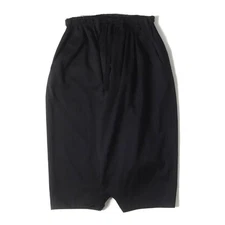 Ground Y Pants Black Size:3 Wool Gabardine Balloon Saruel Bottoms Used BEEG-0