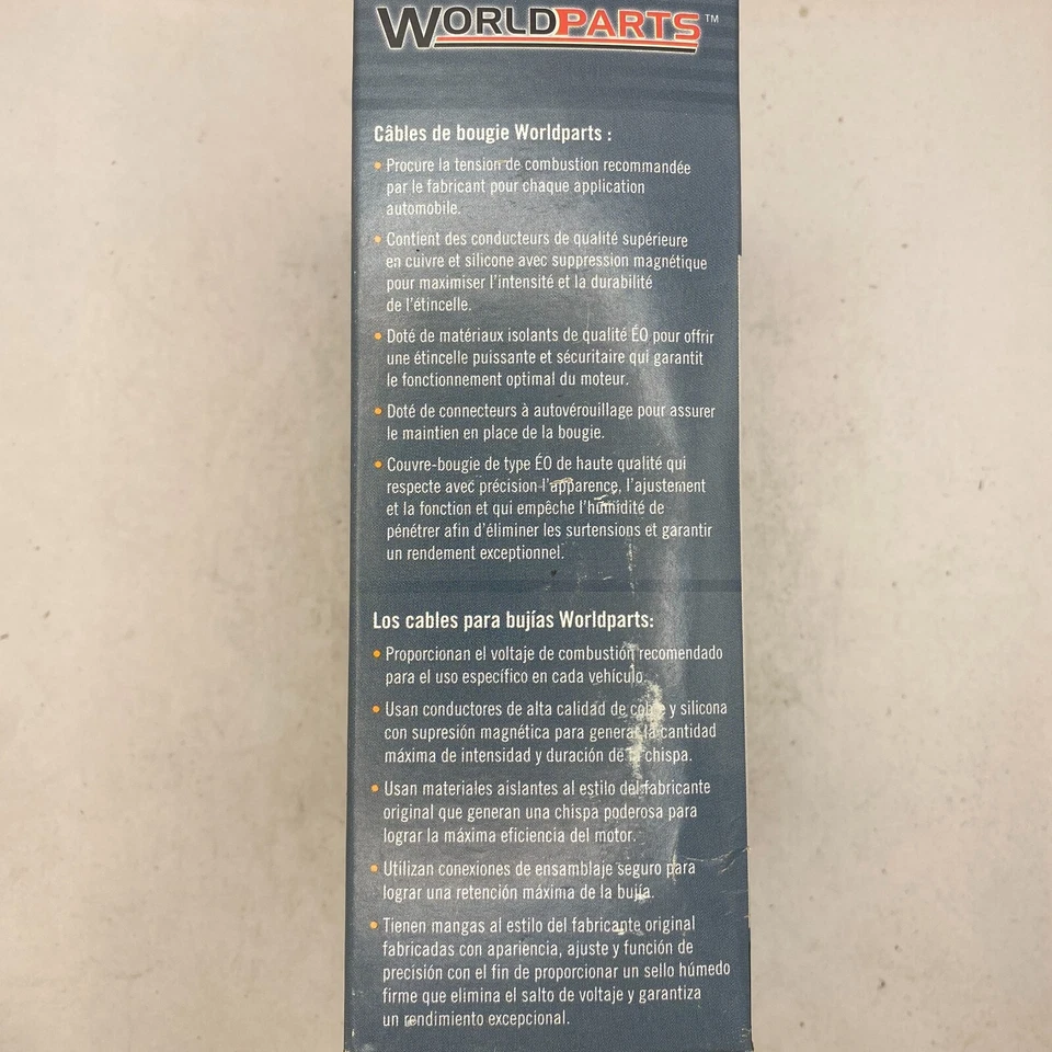 Juego de cables de encendido de bujías 27646 WORLDPARTS WE1-127646🔔 Foto 4 de 4