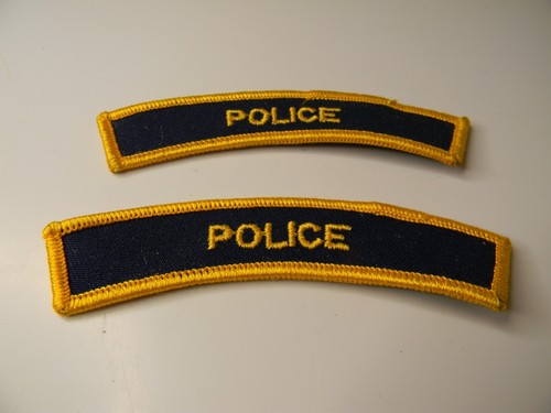 Lot of 2 Police Arch Patches - Picture 4 of 4