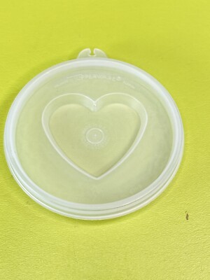 Tupperware Tupper Seal Lids Jel N Serve Mold 631 Heart