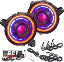 Projector Headlights ORACLE Lighting Oculus ColorShift Bi-LED w/ BC1 Controller