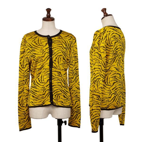 GIANNI VERSACE Jacquard Knit Cardigan Size S-M(K-145407) | eBay