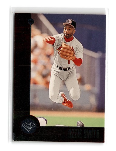 Ozzie Smith [Bronze Press Proof] #163 1996 Leaf card