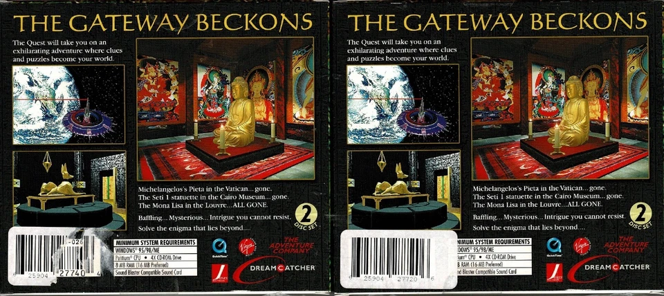 Lot of 2 Beyond Time Pc Brand New XP Clues Adventure Puzzles Buy More Save More - Image 2 of 3