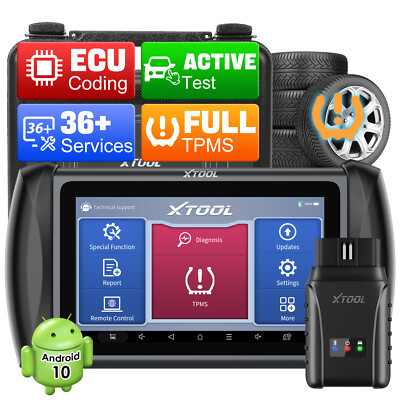 USED XTOOL IP819TP Car TPMS Programmer Sensor Relearn Diagnostic Tool ECU Coding