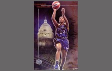 CHAMIQUE HOLDSCLAW Washington Mystics WNBA 2001 Womens Basketball 22x34 POSTER