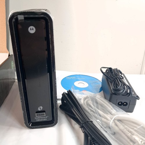 Motorola SBG6580 SURFboard eXtreme cable inalámbrico módem puerta de enlace DOCSIS 3.0 - Imagen 4 de 8