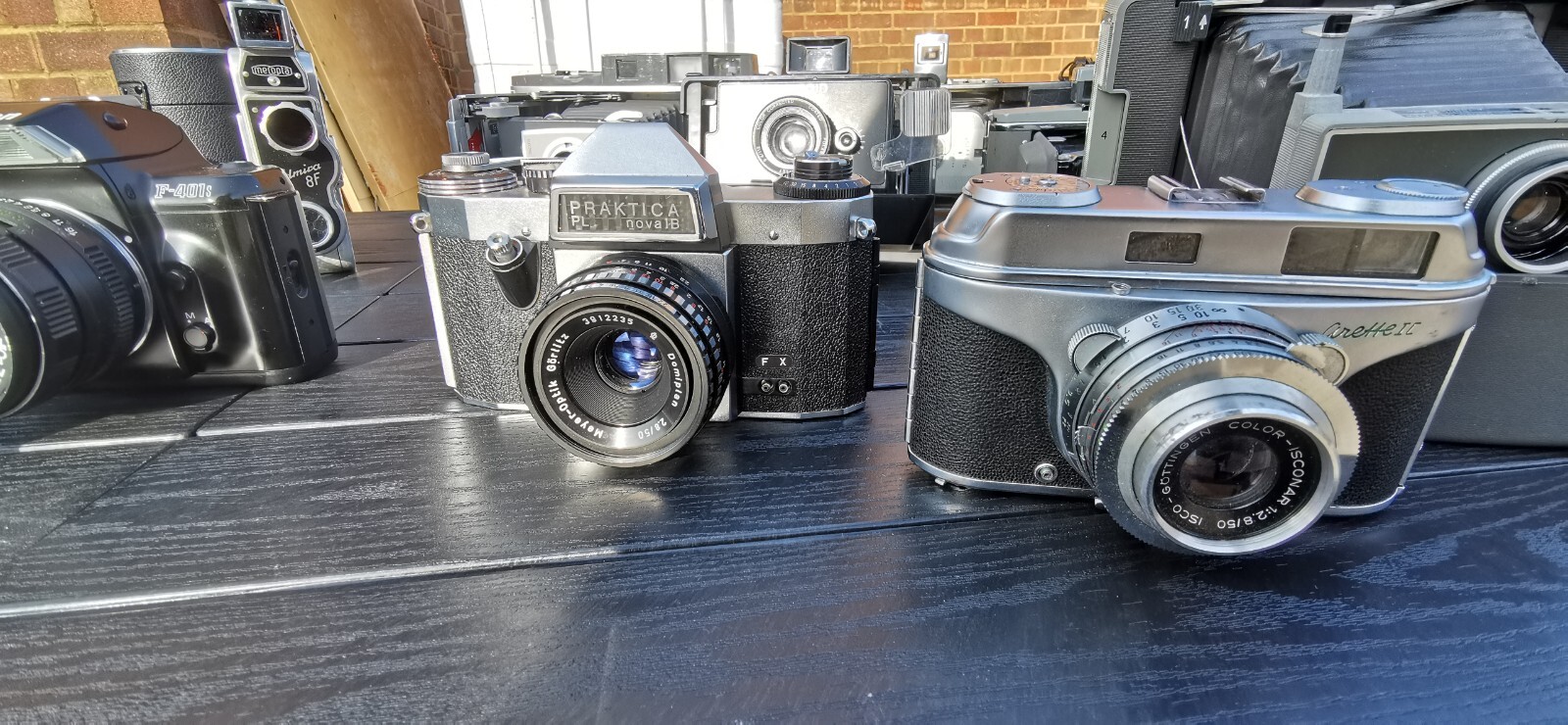 Vintage cameras and lenses job lot, collect in person eBay