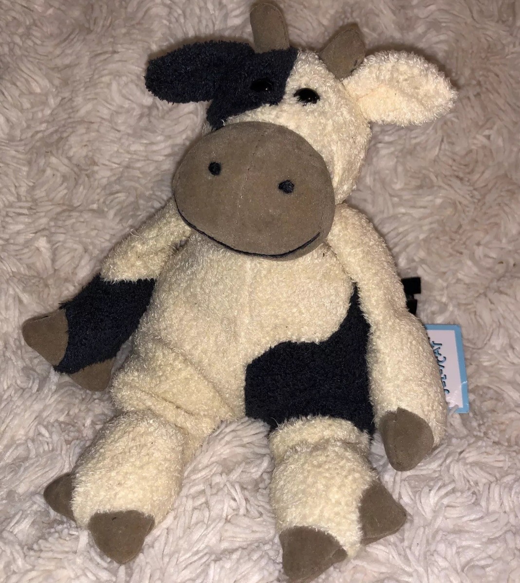 Jellycat “I am Tiny Bunglie Cow” Small Soft Very Rare Plush Farm