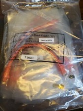 CATEGORY 6 PATCH CORD UTP , STRANDED 568B, 7 INCHES PACK OF 10 ORANGE