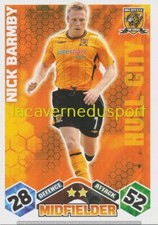 174 NICK BARMBY # HULL CITY FC TOPPS PREMIER LEAGUE 2009 2010 MATCH ATTAX
