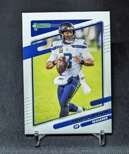 Russell Wilson 2021 Panini Donruss Football Base Card #28 Seattle Seahawks 